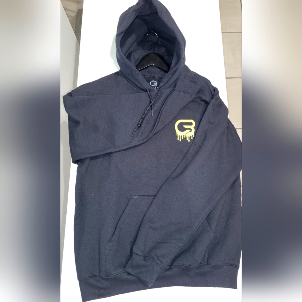 Cyclebar black drip hoodie